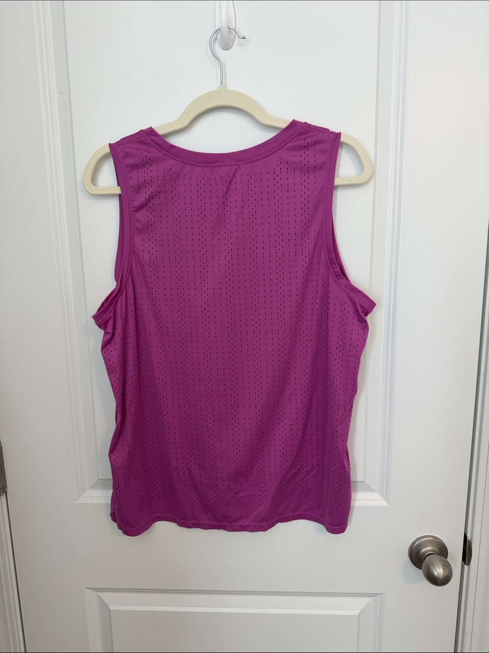 Member's Mark Performance Tank Top XL Magenta Athletic Sleeveless - Picture 3 of 3